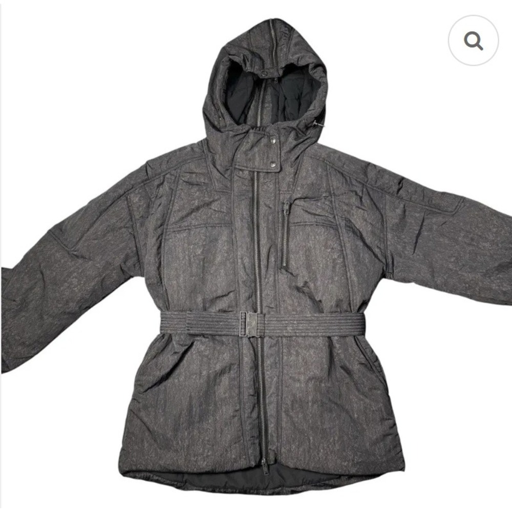 NWT Free People Tricked Out Trek Coat ((MSRP $348) - Charcoal Size Small